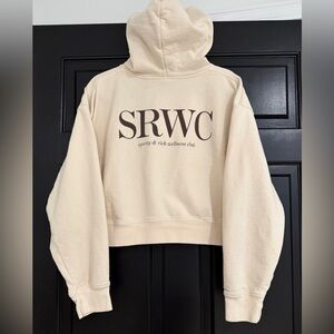 Sporty & Rich Wellness Club Cropped Hoodie - M